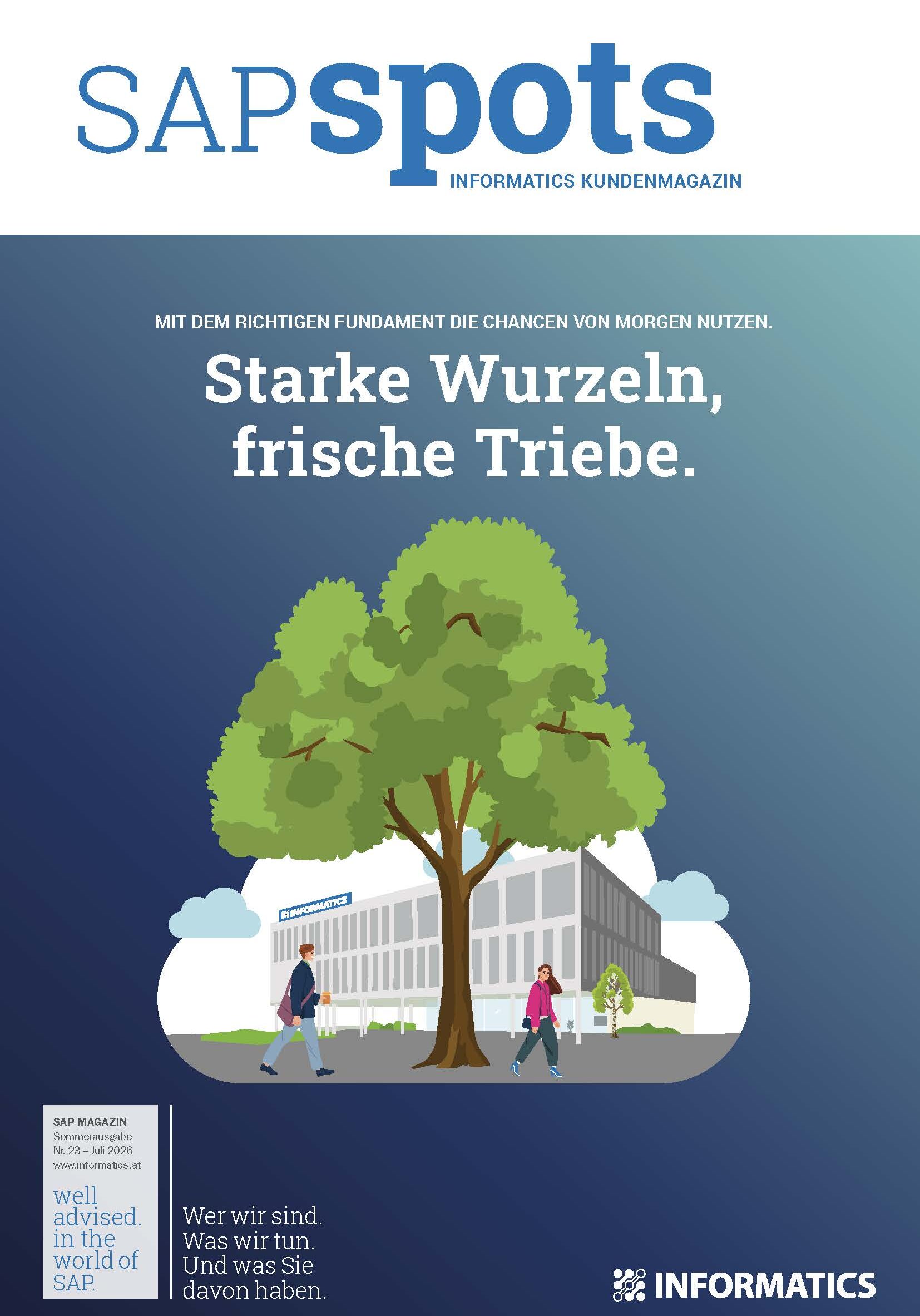 23. SAPspots Magazin Titelbild