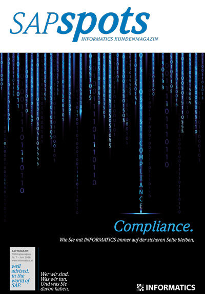 Cover 07. INFORMATICS SAPspots &quot;Compliance