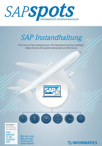 Titelblatt 12. INFORMATICS SAPspots "SAP Instandhaltung"